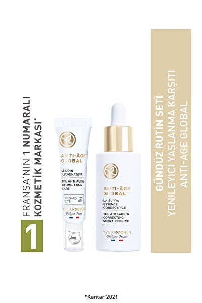 Yves Rocher Günlük Nemlendirici Gündüz Rutin Seti – Arındırıcı ve Canlandırıcı