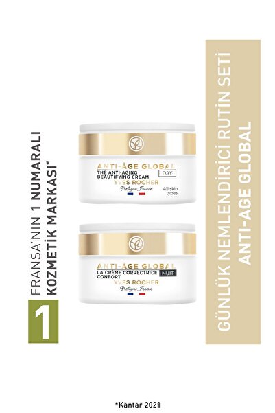 Yves Rocher Günlük Nemlendirici & Temizleyici Rutin Seti – Arındırıcı ve Canl...