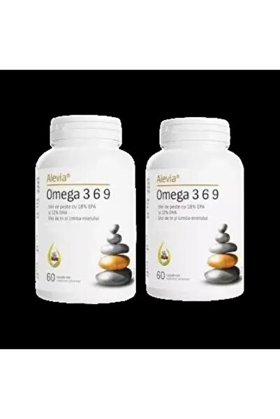 Alevia Omega 3 6 9 package, 60+60 capsules,