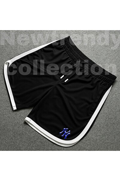 NEW TRENDY COLLECTİON Ny 3D Printed Carse Shorts Single 1 Piece Product Black...