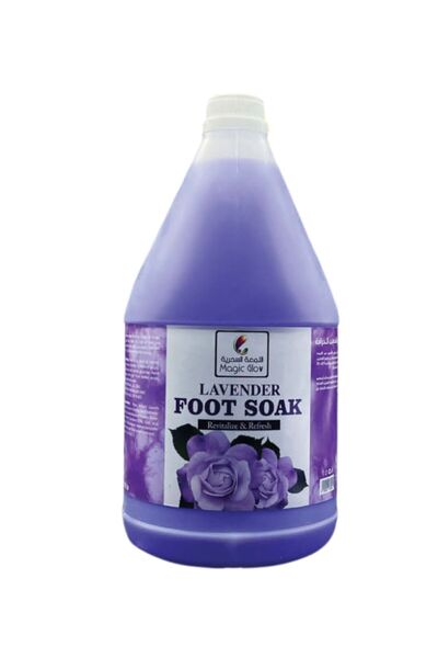 Magic Glow منقوع القدمين باللافندر 3.78 لتر