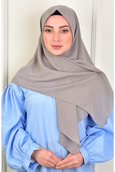 Sima Eșarfă GRAY Medine İpeksi de dimensiuni mari