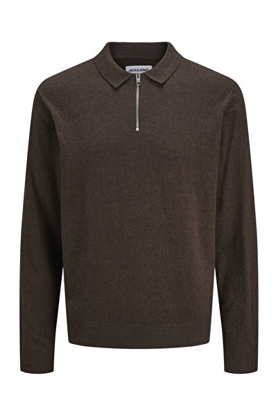 Jack & Jones Jjemıl Knitwear Half Zipper Sweater 12268210