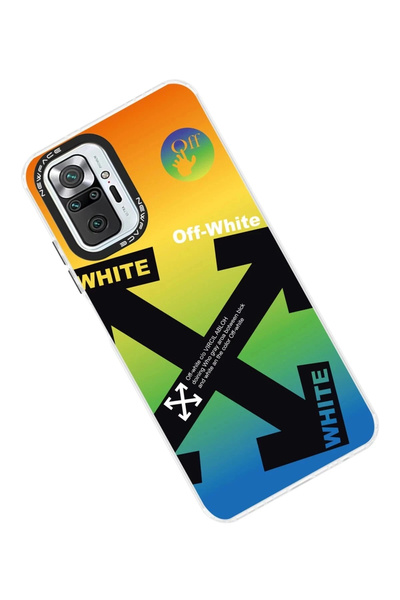 The LOG INVEST Xiaomi Redmi Note 10 Pro Case - Estoril Patterned Cover - Estoril - 5