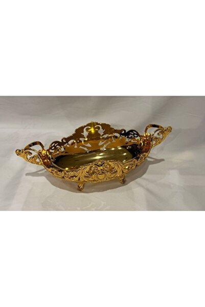 ALMASA Luxury gold serving plate