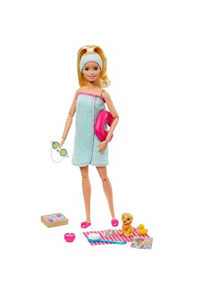 OEM Set papusa manechin, cu animal si accesorii pentru relaxare, 11 piese, 3 ...