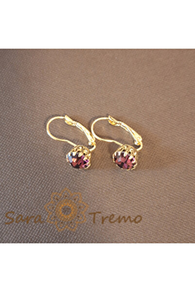 saratremo Classic Earrings with Bead Decoration – Visually Identical to Solid Gold