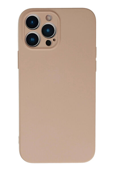 The LOG INVEST iPhone 13 Pro Case Nano Velvet Silicone - Powder