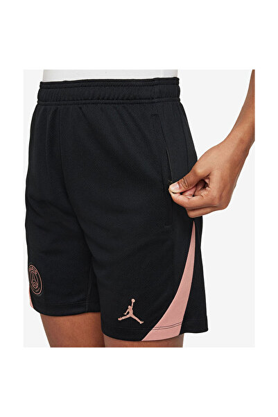 Nike PSG x Jordan 24/25 Strike unisex çocuk siyah futbol ve spor şort - FQ2646-010