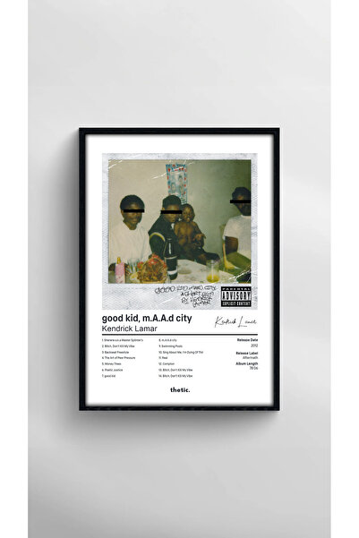Thetic Kendrick Lamar - good kid, m.A.A.d city Albüm Koleksiyonu PREMIUM Spot...