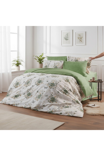 By Masuaa Single Double-Sided Duvet Cover Set |   Duvet Cover and 1 Pillow | ...