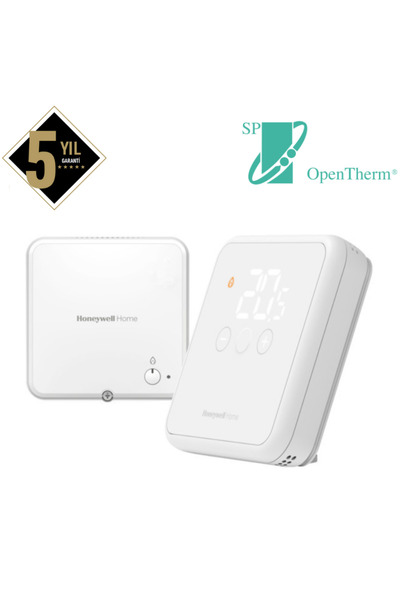 Honeywell Home DT4R Kablosuz Modülasyonlu Oda Termostatı - Opentherm Haberleş...