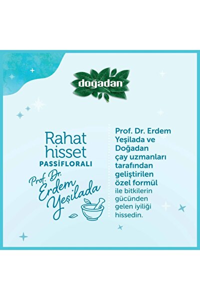 Doğuş Çay Doğadan Rahat Hisset Passifloralı 18'li + Doğuş Energy 20 li Bitki Çayı Hediyeli
