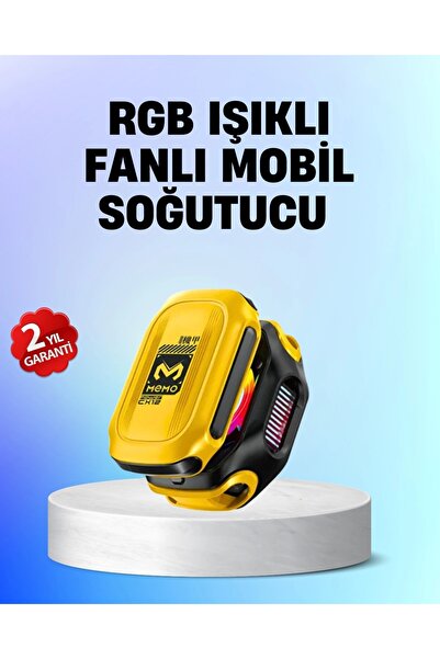Genel Markalar Yarı İletken Çipli RGB Işıklı Telefon Soğutucu