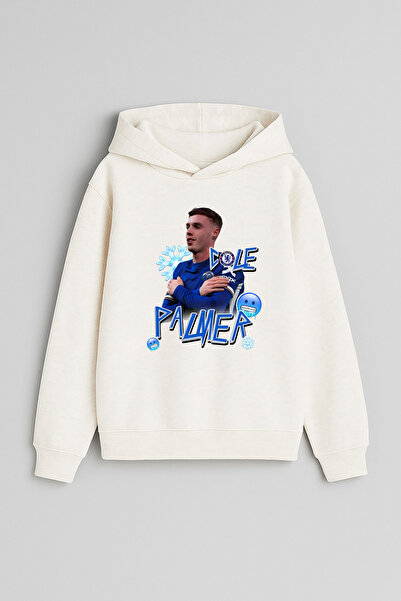 MODA Ποδοσφαιριστής Κόλε Πάιμερ με τύπωμα Εκρού Φούτερ για κορίτσια και αγόρι...