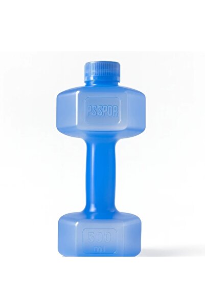 TTT Blue Dumbbell Water Bottle 500 ml