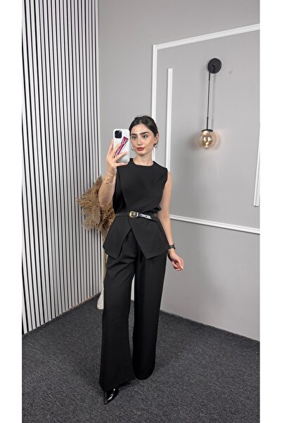 TEXXANA Zero Kol Basic Belt Suit with Collar