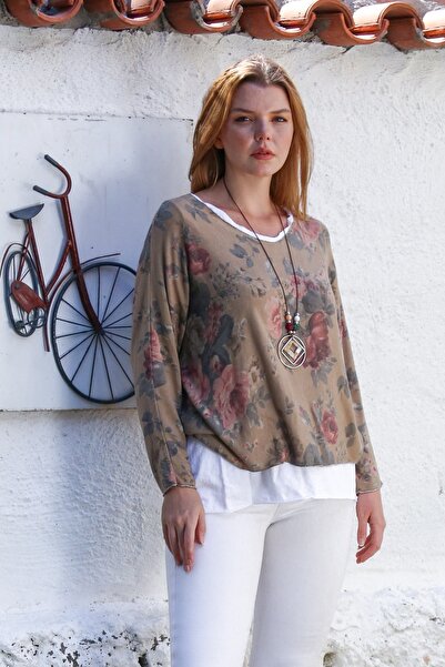 Chiccy Ιταλικό σετ δύο τεμαχίων με μακρυμάνικο μοτίβο με λεπτή λαιμόκοψη, αμάνικο χτενισμένο βαμβακερό πλεκτό πουλόβερ 70 60