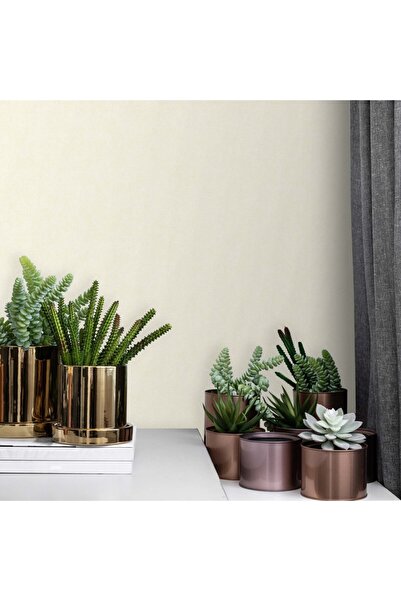 Adawall Düz Dokular ile Duvar Kağıdı, Krem, Açık - Ephes 5805-5, 10,60 M²