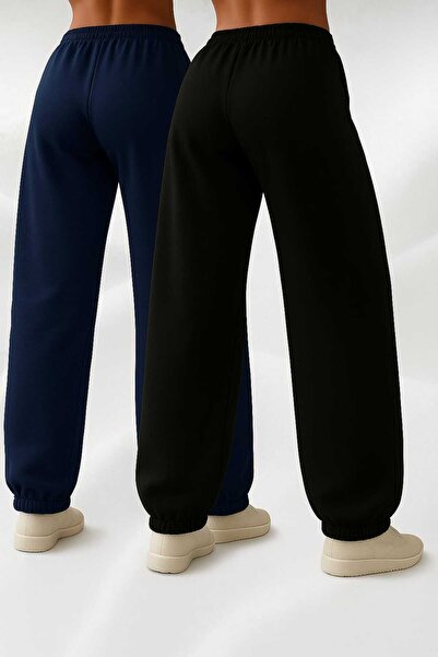 Le Vion İKİ ADET JOGGER PAÇASI LASTİKLİ EŞOFMAN ALTI