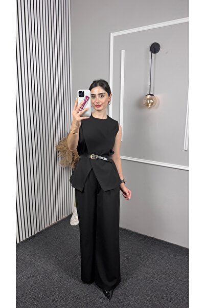 TEXXANA Zero Kol Basic Belt Suit with Collar