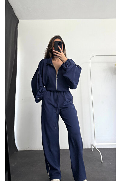 nona butik Σετ αθλητικής φόρμας Haley - Μπλε ναυτικό