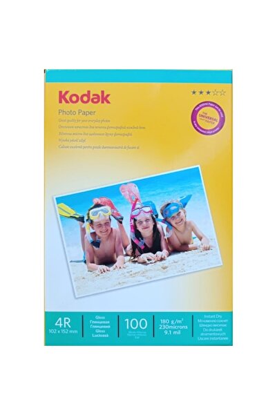 Kodak Photo Paper Glossy 10x15, 230 mic, 100 sheets