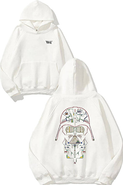 THEWERT Φούτερ με κουκούλα Star Wars Darth Vader 7 με σχέδιο στην πλάτη