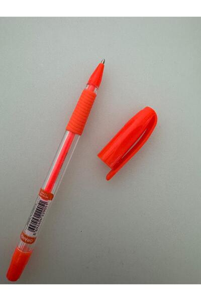 Pensan Ballpoint Pen Gel Pvc 1.0 mm Neon Orange (1 Piece)