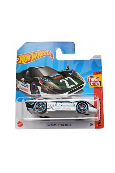 HOT WHEELS Metal Car Hot Wheels, '67 Ford GT40 Mk.IV, 1:64