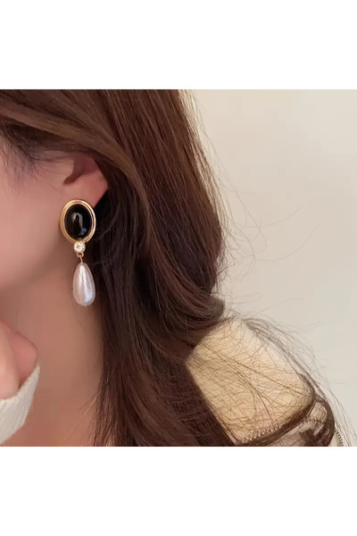 Fashionjewelery Black Bohemian Earrings