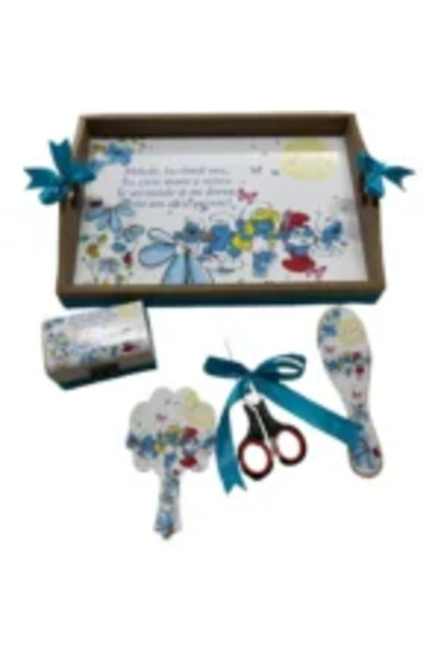 Mamboo Tray and Accessories for Baby Boy with Lion Cub Character from Animated Cartoons