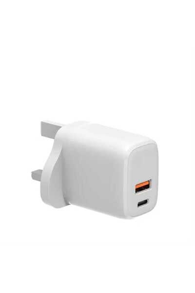 OED 20W Fast Charger -for iPhone and Android, Laptop, Macbook with 1 USB-C and 1 USB-A