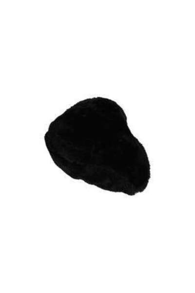 Benson Fur Bike Seat Cover, Black