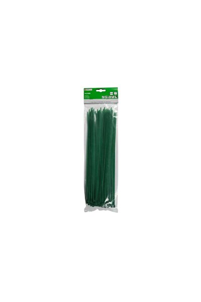 HöffTech Germany Set of 100 pcs Cable ties 300 mm x 3.6 mm green color
