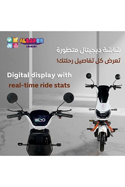 ALBADER Electric Scooter V30, Electric Kick Scooter With 4 Batteries, Max Speed 30 KM/H, Motor 350W