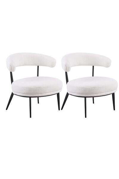 House One Set of 2 Soft And Comfortable Arm Chair Living Room