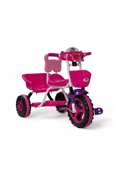 ALBADER Tricycle for Kids With Double Seat, Tricycle for Children, 3 Wheels Bike, Bicycle For Kids