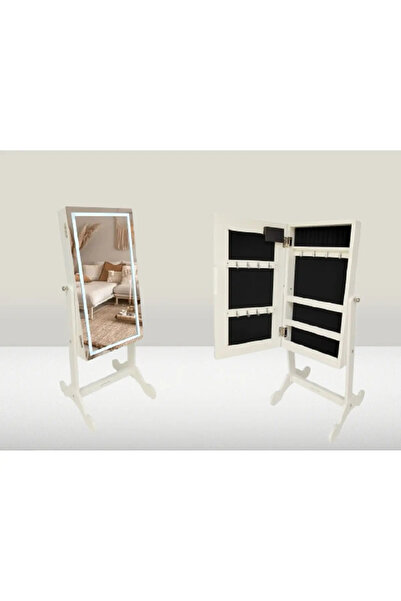 AZAF Makeup Table Organizer with Mirror and Storage Drawers