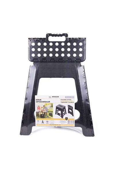 Benson Large black folding chair, resistant to 120 kg