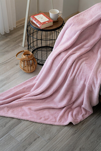 Duru-Home Welsoft TV Battaniyesi 120×170 – Ekstra Soft & Yumuşak – Pudra