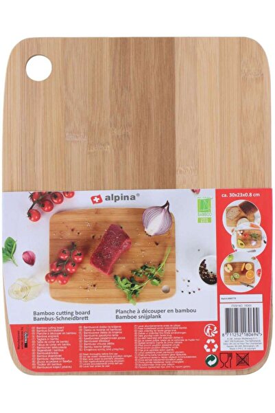 Alpina Tocator Bucatarie din Lemn .Dimensiune 8 X 230 X 300 Mm