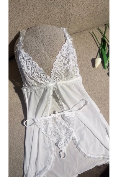 MODA Beyaz - İç Giyim-Çeyiz-İç Çamaşır Takımı