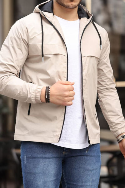 comstar Ανδρικό αντιανεμικό και αδιάβροχο με κουκούλα με επένδυση