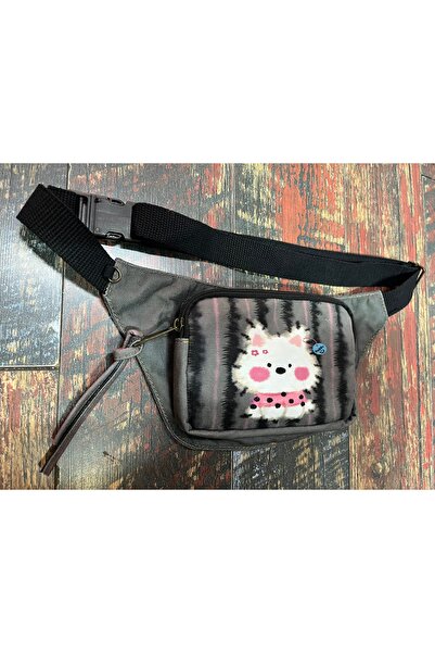 Street Bag Ethnic Authentic Dog Pattern Casual Travel Waist Bag Multi-Pocket Water Resistant Waterproof
