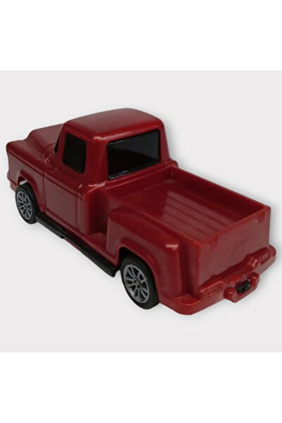 Happy Junior Pull Drop Cars 10 cm - Red Pick-Up