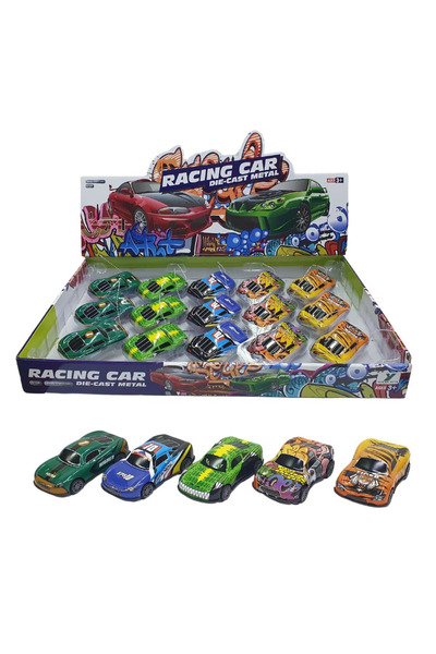 Happy Junior Yh135-15 - Pull Drop Metal Car 15