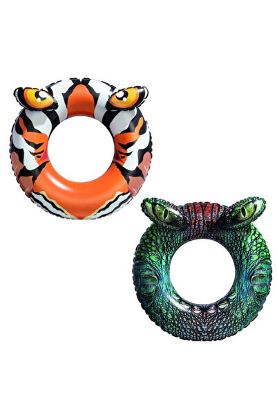 BESTWAY Gerçekçi Timsah & Kaplan Simit - 36122