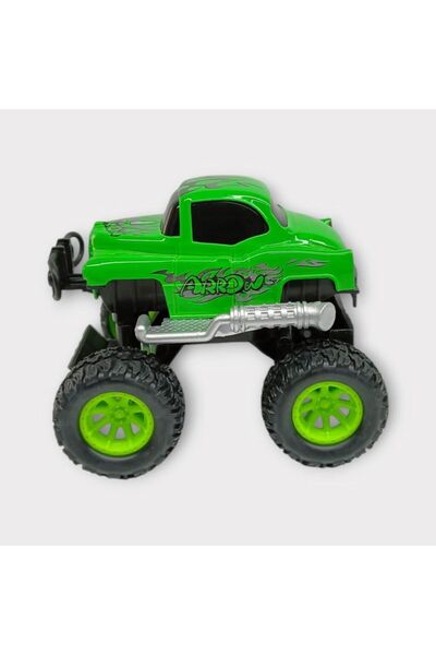 Happy Junior Pull Drop Cross Buggy Car - Green