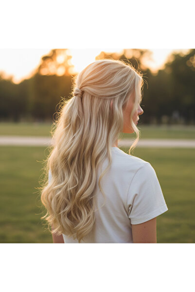 Ethab Ticaret فايبر سين دالي وايولد هاف مون + 2 قطعة جانبية / لون بني فاتح مع...